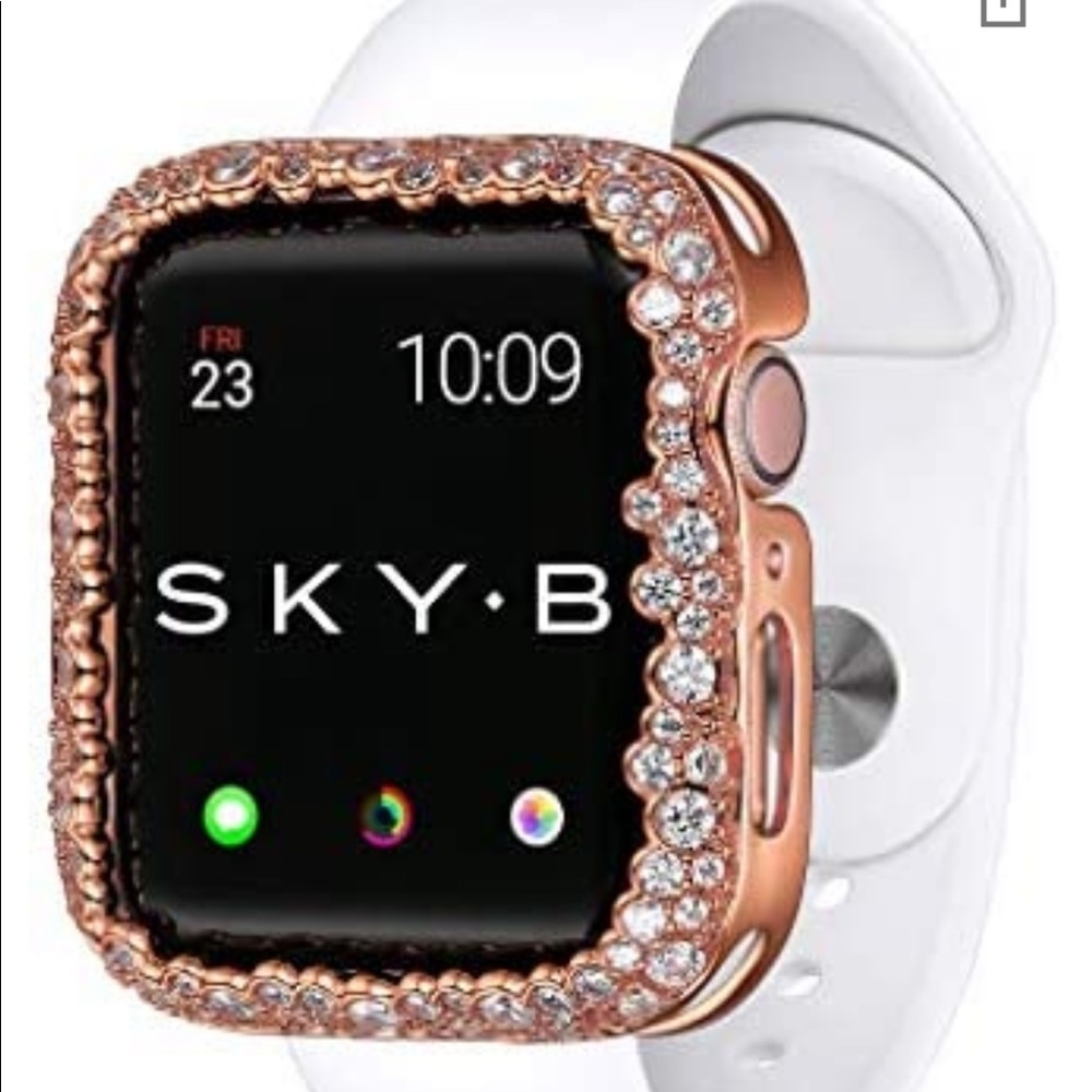 Sky B crystal watch cover -Rose Gold